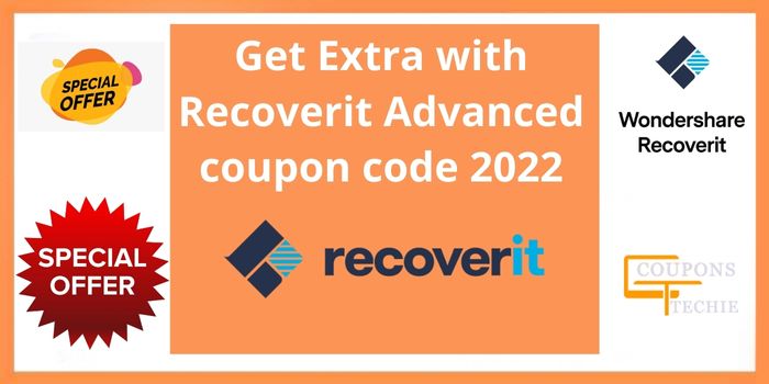 Get Extra with Recoverit Advanced coupon code 2022