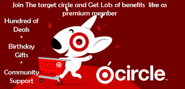 join the target circle for benefits