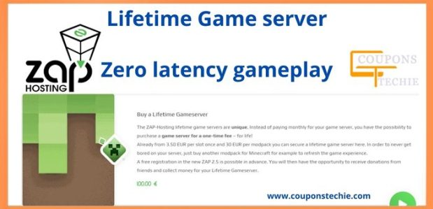 Zap hosting lifetime game server